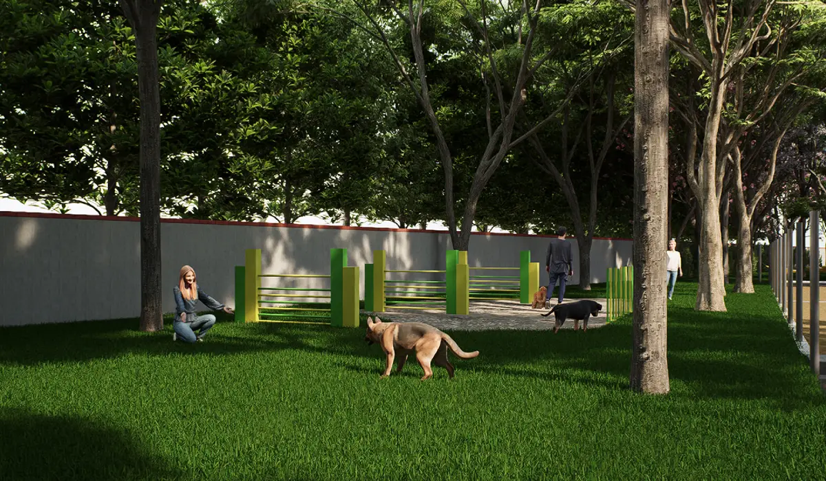 Blossom pet park