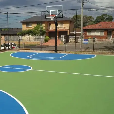 Half Basketball Court